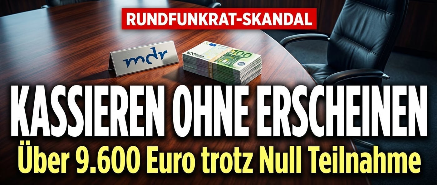 Thüringens Ministerpräsident Voigt: Kassieren ohne Erscheinen beim MDR-Rundfunkrat