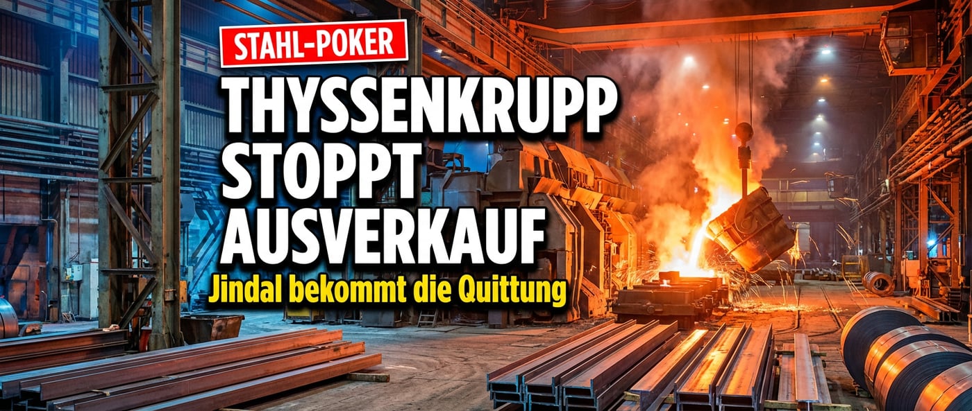 Thyssenkrupp und der Jindal-Poker: Warum López beim Stahl auf Zeit spielt
