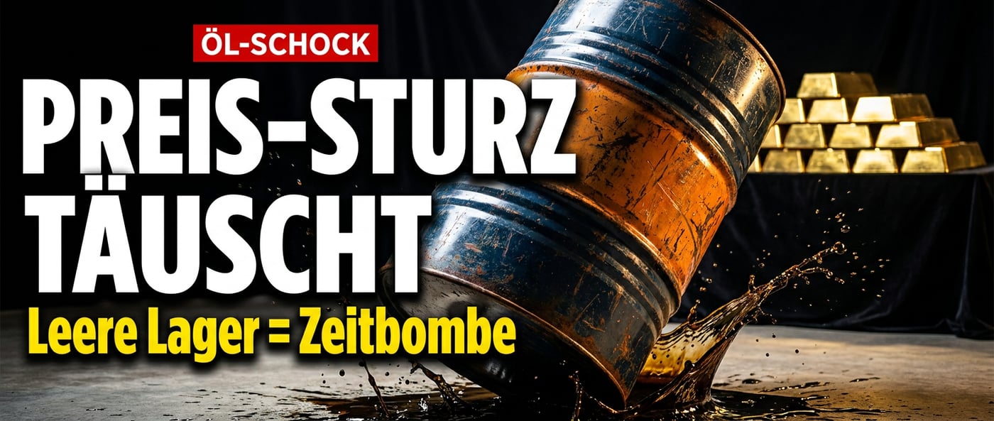 Trügerische Ruhe am Ölmarkt: Warum der Preissturz die Wahrheit verschleiert
