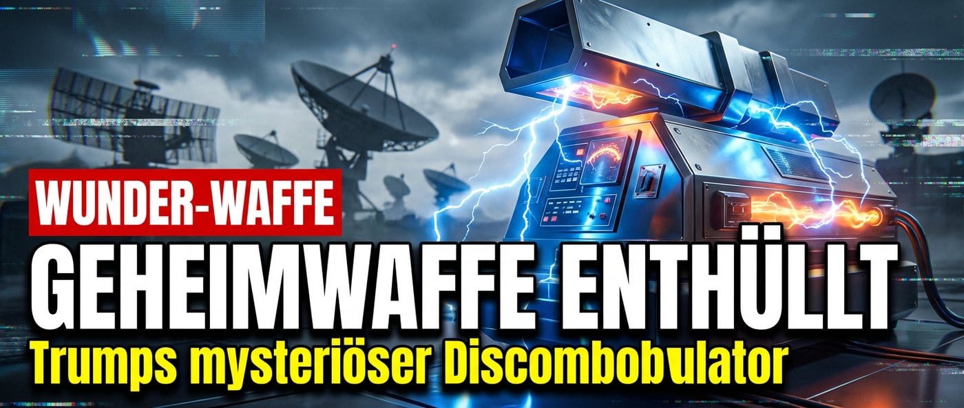 Trumps mysteriöse Wunderwaffe: „The Discombobulator" soll Venezuelas Verteidigung ausgeschaltet haben