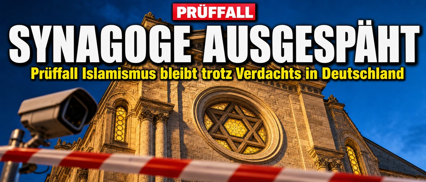 Verdächtiger soll Synagoge ausgespäht haben – und bleibt einfach in Deutschland