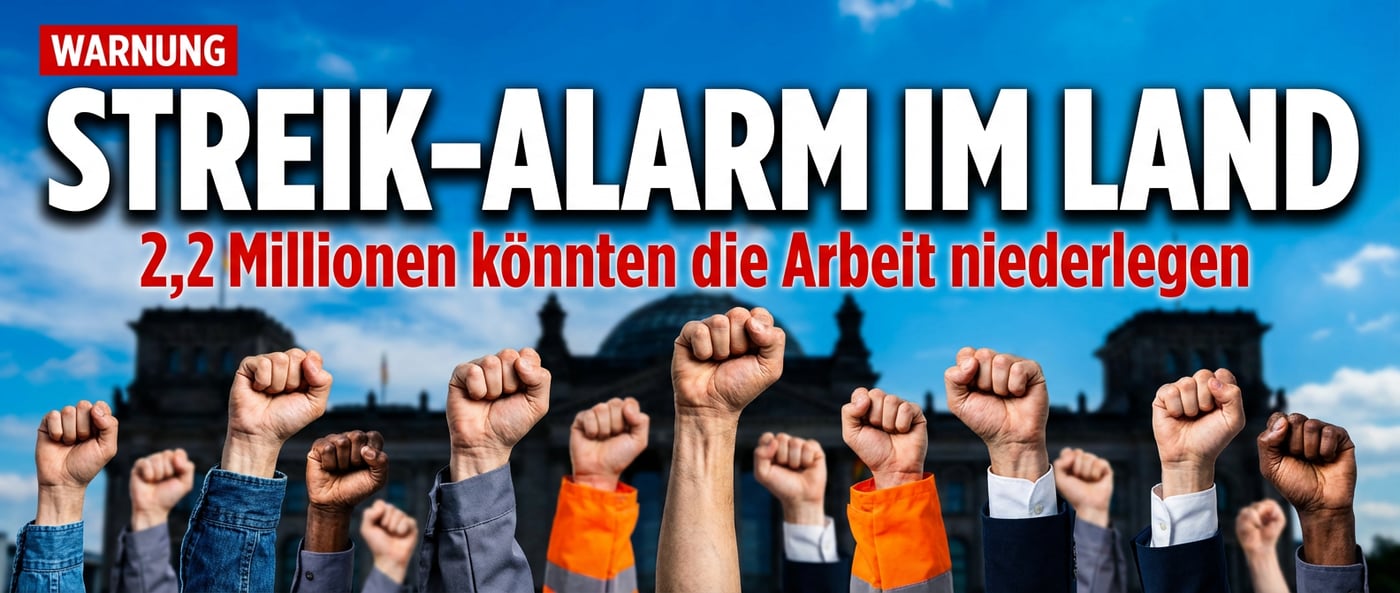 Verdi-Chef droht mit Streikwelle: Wenn der öffentliche Dienst die Hand aufhält