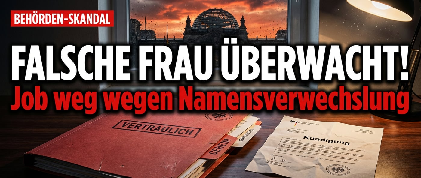 Verfassungsschutz verwechselt Bürgerin mit Extremistin – Frau verliert unschuldig ihren Job