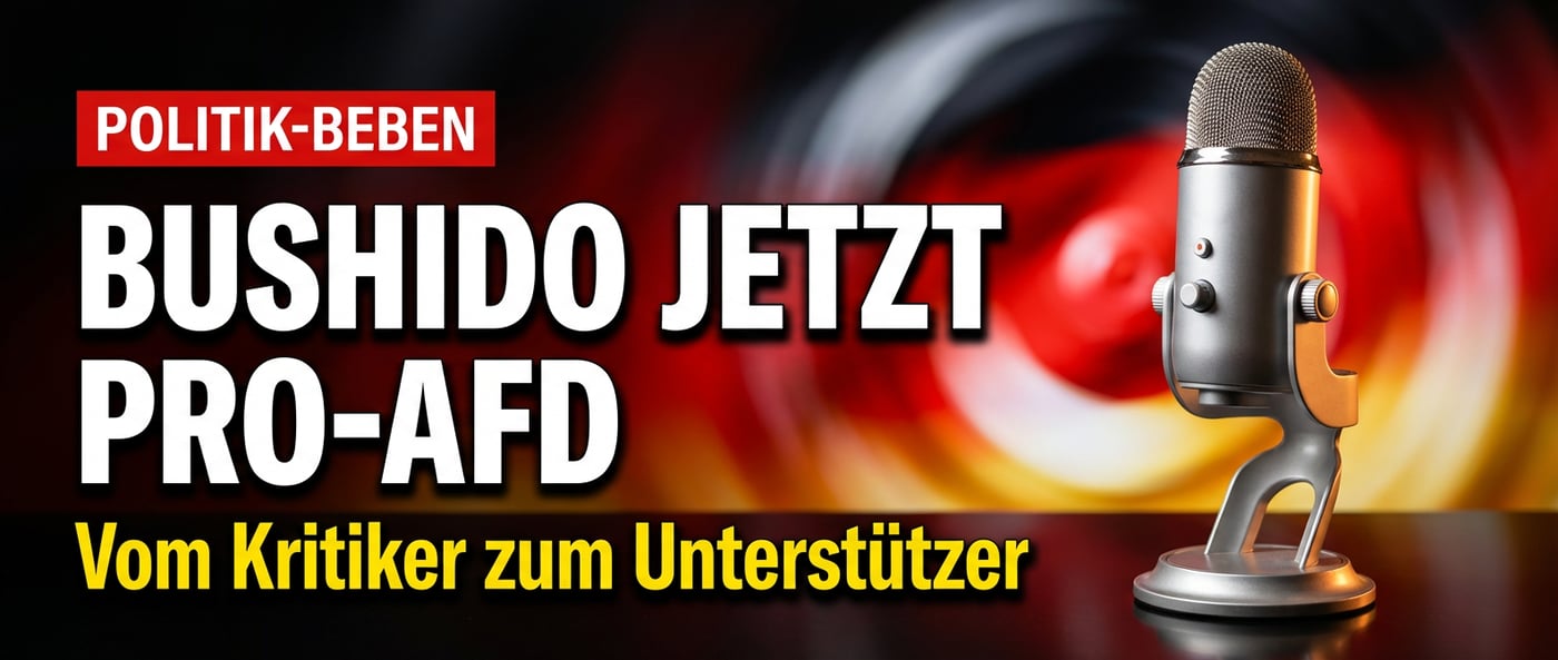 Vom Kritiker zum Sympathisanten: Bushido kündigt AfD-freundlichen Podcast an