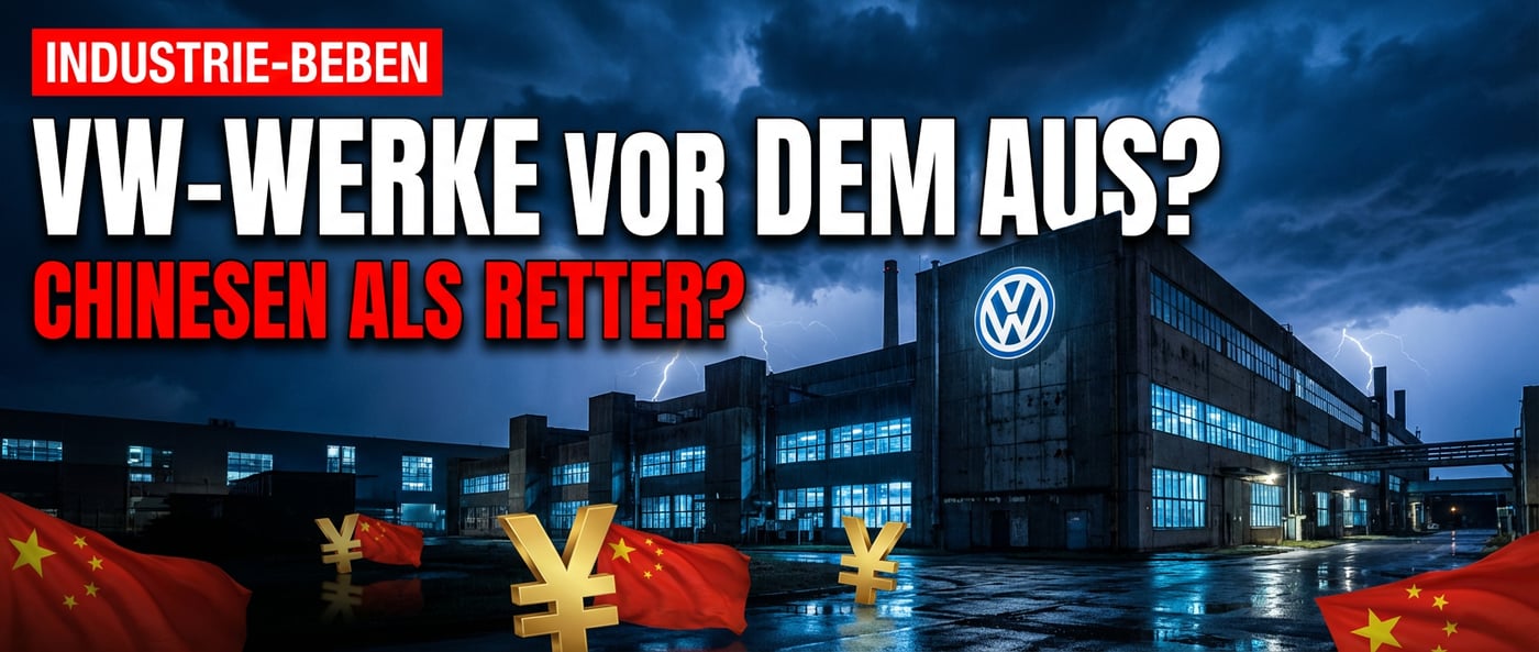 VW im Krisenmodus: Wolfsburger Konzern liebäugelt mit chinesischen Investoren – Werke vor dem Aus?