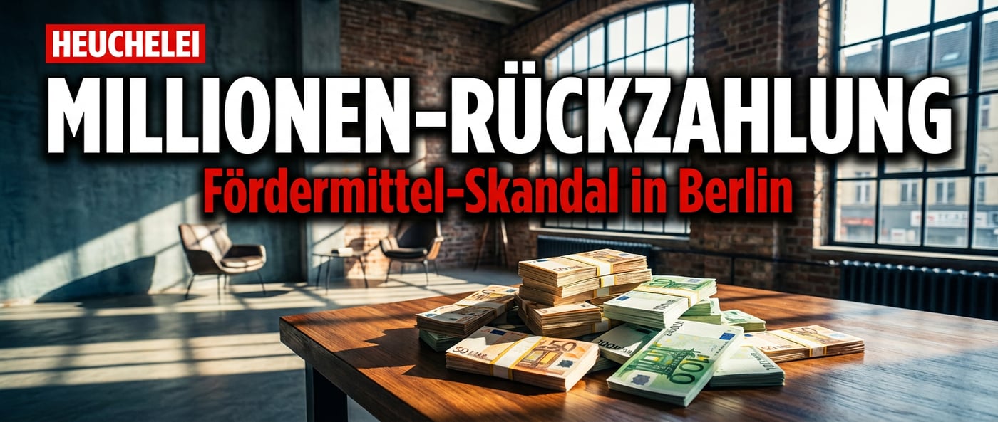 Wasser predigen, Wein trinken: Linke Journalisten zahlen Millionen nach Fördermittel-Skandal