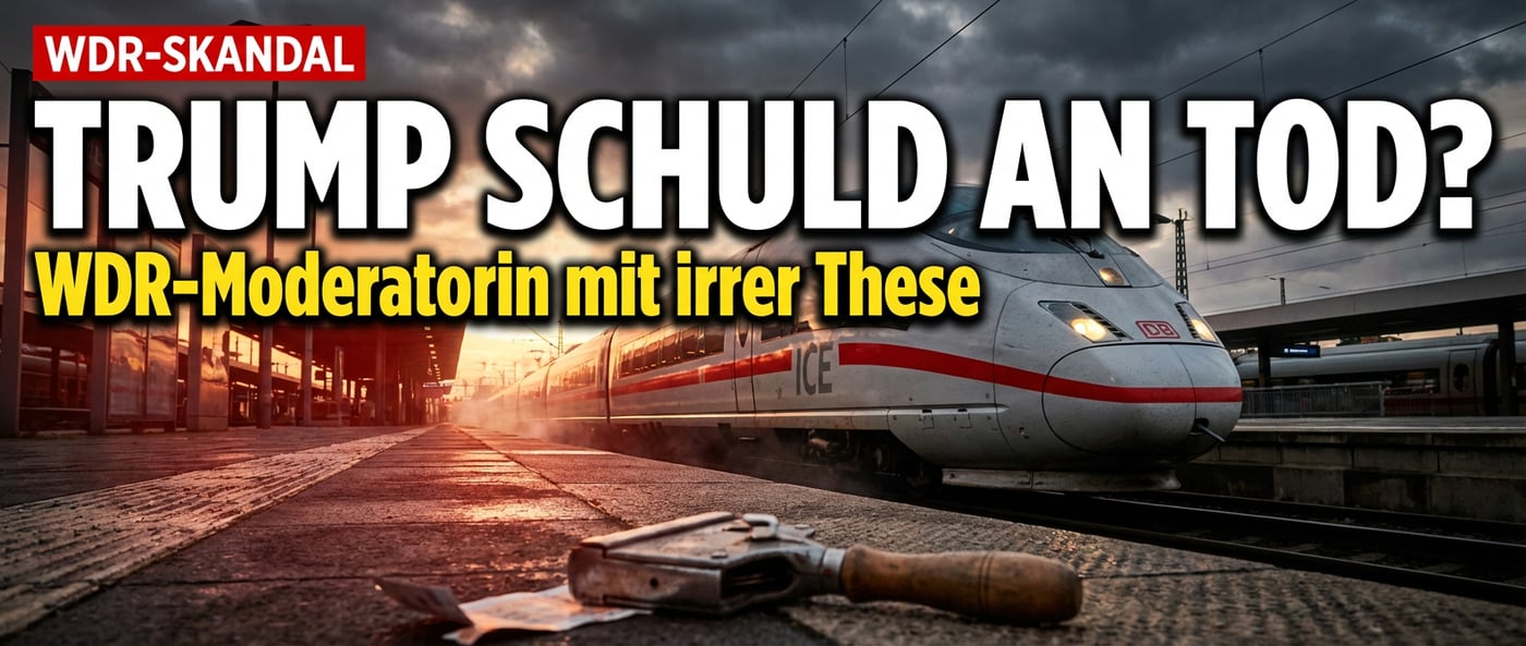 WDR-Moderatorin macht Trump für Totschlag an deutschem Zugbegleiter verantwortlich