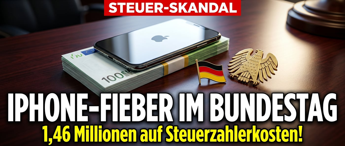 Weihnachtsbescherung auf Steuerzahlerkosten: Wenn Volksvertreter das iPhone-Fieber packt