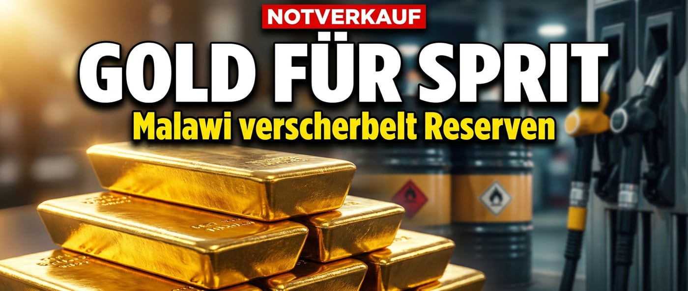 Wenn das Tafelsilber zur Tankfüllung wird: Malawi verscherbelt Gold für Sprit