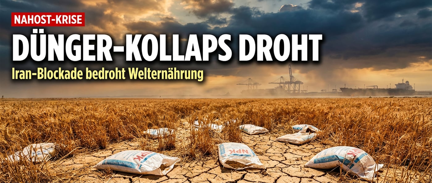 Wenn der Dünger ausbleibt: Wie der Iran-Krieg die globale Ernährungssicherheit bedroht
