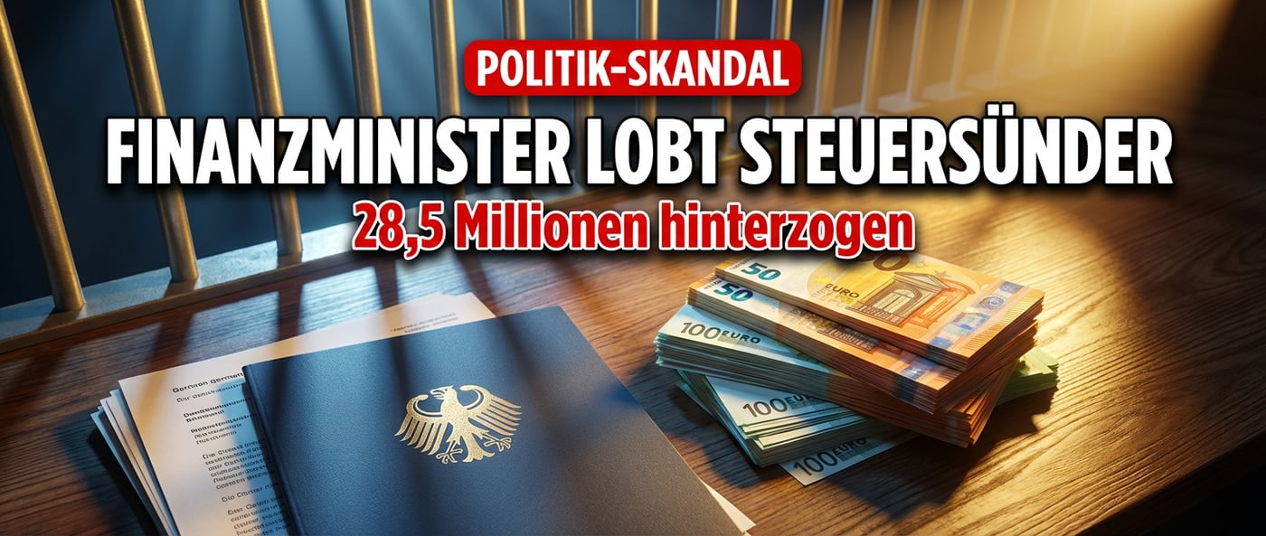 Wenn der Finanzminister einen verurteilten Steuerhinterzieher zum moralischen Kompass erklärt