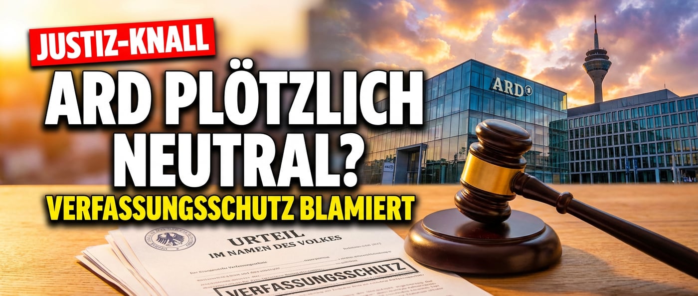 Wenn der Staatsfunk plötzlich neutral berichtet: ARD-Kommentar zum AfD-Urteil sorgt für Erstaunen