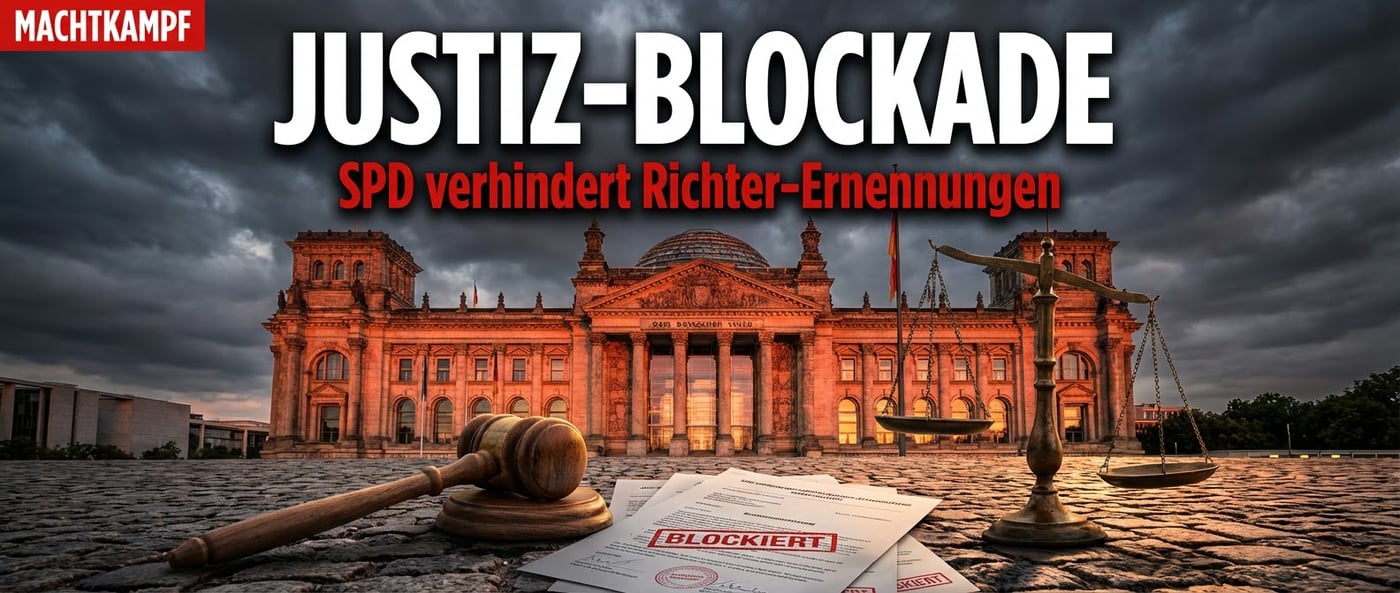 Wenn die SPD bestimmt, wer Recht sprechen darf: Berlins Justiz im Würgegriff der Parteipolitik