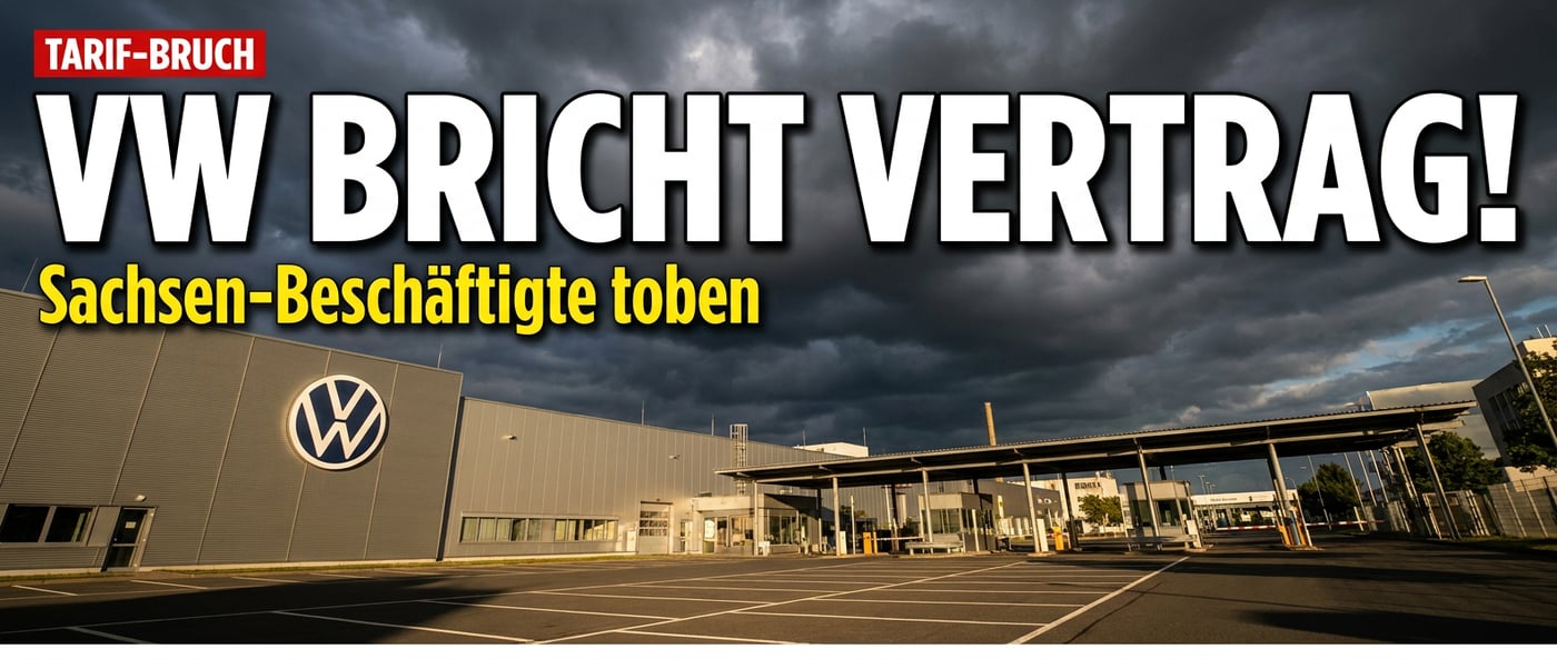 Wolfsburg blamiert seine Sachsen: VW bricht Tarifvertrag – Belegschaft tobt
