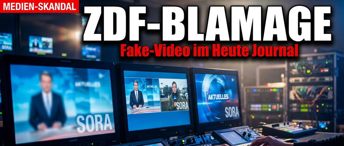 ZDF-Blamage: Öffentlich-Rechtlicher Sender zeigt KI-Fake-Video und löscht klammheimlich ganze Sendung