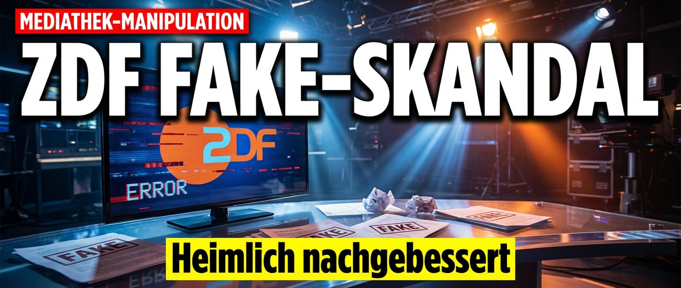ZDF ertappt: Gleich zwei Fake-Clips im Heute Journal – und dann wird heimlich nachgebessert