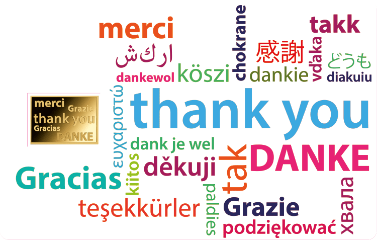 Goldmünze Merci · Karte