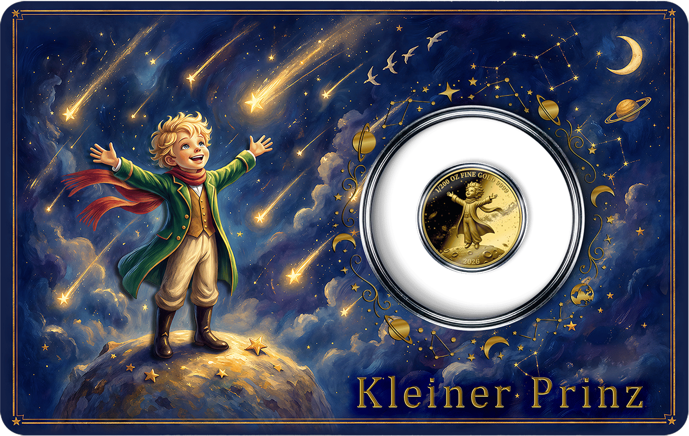 1/200 ounce of gold · Coincard, front