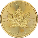 1 Unze Gold Maple Leaf