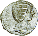 Denar Julia Domna · Vorderseite