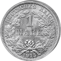 1 Mark Silbermünze Deutschland Kaiserreich
