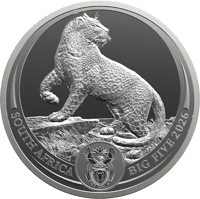 1 kg Silber Big Five III Leopard 2026