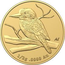 0,5g Gold Mini Kookaburra 2022 (Auflage 5.000)