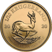 1/10 Unze Gold Krügerrand 2020