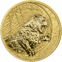 1/10 Unze Gold Megafauna Cave Lion 2026 (Auflage: 2.500)