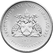 1/10 Unze Silber Ascension Island 2025