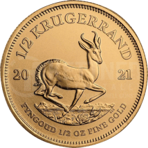 1/2 Unze Gold Krügerrand 2021