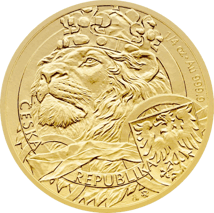1/4 Unze Gold Tschechischer Löwe 2025 (Auflage: 3.000)