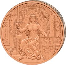 1/2 Unze Kupfermünze Germania 2026