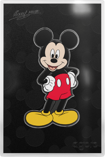 1/2 Unze Silber Disney Mickey Mouse Blind Box 2025 (Auflage: 5.000 | Polierte Platte)