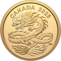 1/20 Unze Gold Canada Lucky Dragon 2026 (Auflage: 8.888 | Polierte Platte)