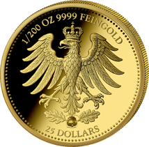1/200 Unze Gold Reichsmark 2026 (Auflage: 5.000 | Polierte Platte)