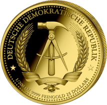 1/200 Unze Gold DDR Mark 2026 (Auflage: 5.000 | Polierte Platte)