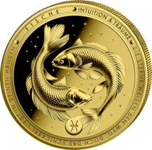 1/200 Unze Gold Sternzeichen Fische 2026 (Auflage: 5.000 | Polierte Platte)