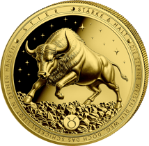 1/200 Unze Gold Sternzeichen Stier 2026 (Auflage: 2.000 | Polierte Platte)