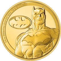 1/4 Unze Gold DC Classic Heroes Batman 2022 PP (Auflage: 500 | Polierte Platte)