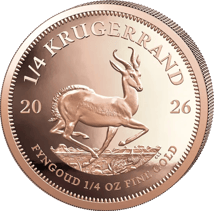 1/4 Unze Gold Krügerrand 2026 PP (Auflage: 2.000 | Polierte Platte)