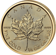 1/4 Unze Gold Maple Leaf 2026