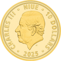 1/4 Unze Gold Tschechischer Löwe 2025 (Auflage: 500 | Polierte Platte)