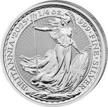 1/4 Unze Silber Britannia 2025