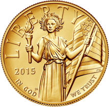 1 Unze Gold American Liberty 2015 (High Relief)