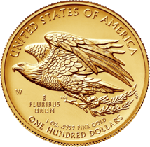 1 Unze Gold American Liberty 2015 (High Relief)