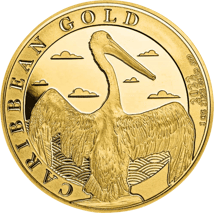 1 Unze Gold Barbados Pelikan 2022 (Auflage: 100)