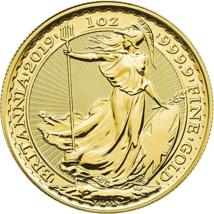 1 Unze Gold Britannia 2019