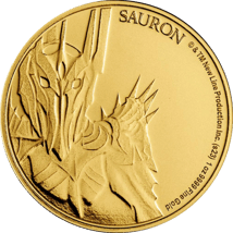 1 Unze Gold Herr der Ringe Sauron 2023 (Auflage: 1.000)