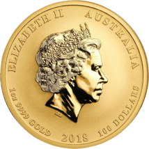 1 Unze Gold Drache & Phönix 2018 (Auflage: 5.000)